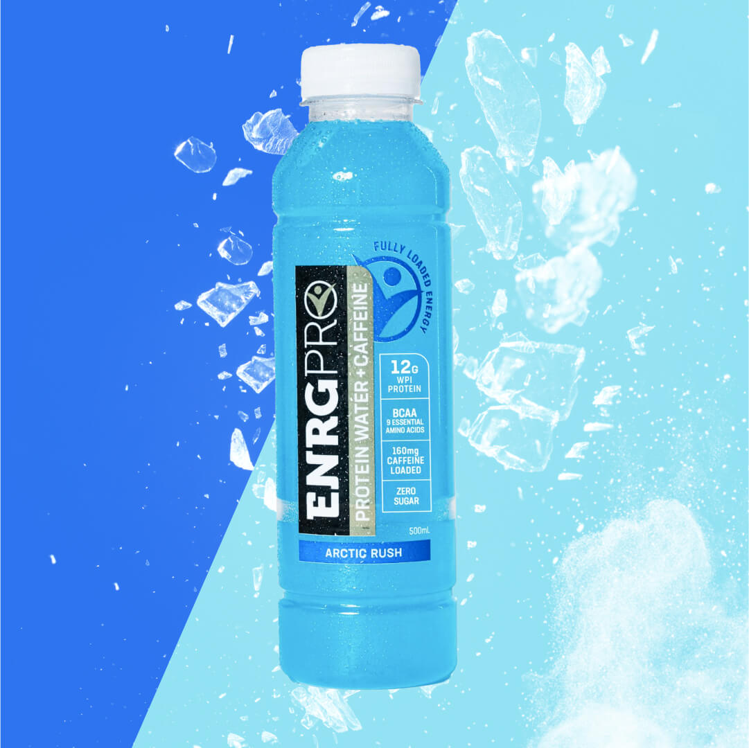 Arctic Rush Protein Water - High-Protein, Caffeinated, zero-added